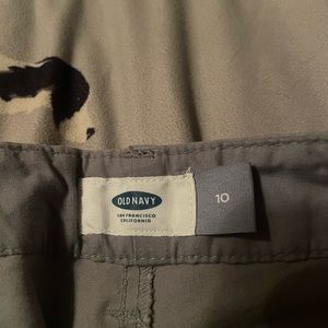 Two pair of Old Navy shorts with 5 inch inseam rise size 10
